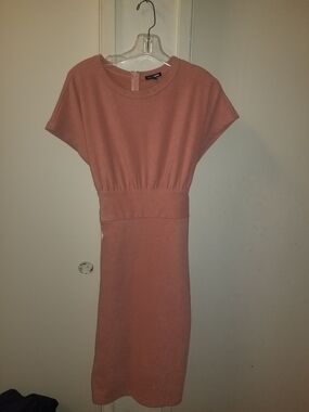 Fashion Nova Dusty Rose Midi Dress